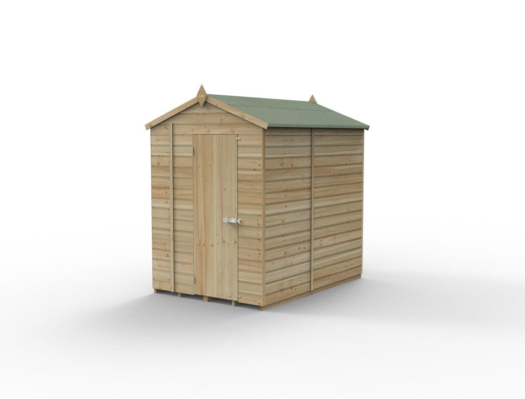 Forest Garden Beckwood 5x3 Apex Shed without Windows