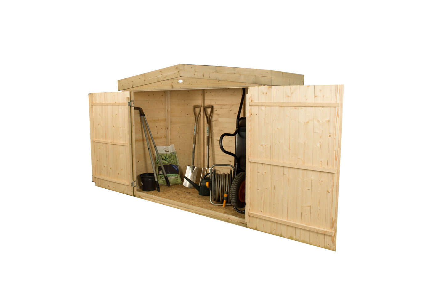 Forest Garden Shiplap Apex Large Outdoor Store - Pressure Treated