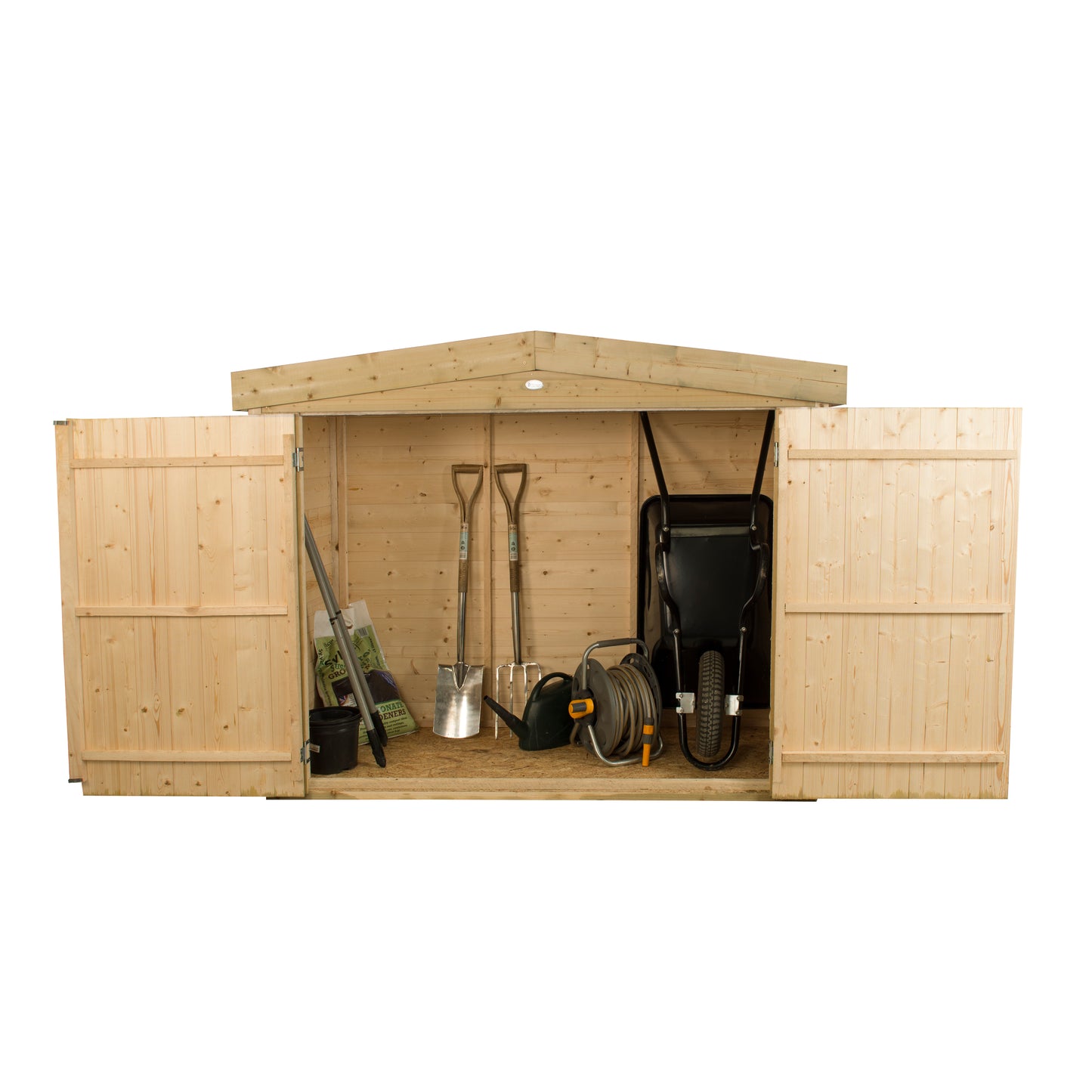 Forest Garden Shiplap Apex Large Outdoor Store - Pressure Treated