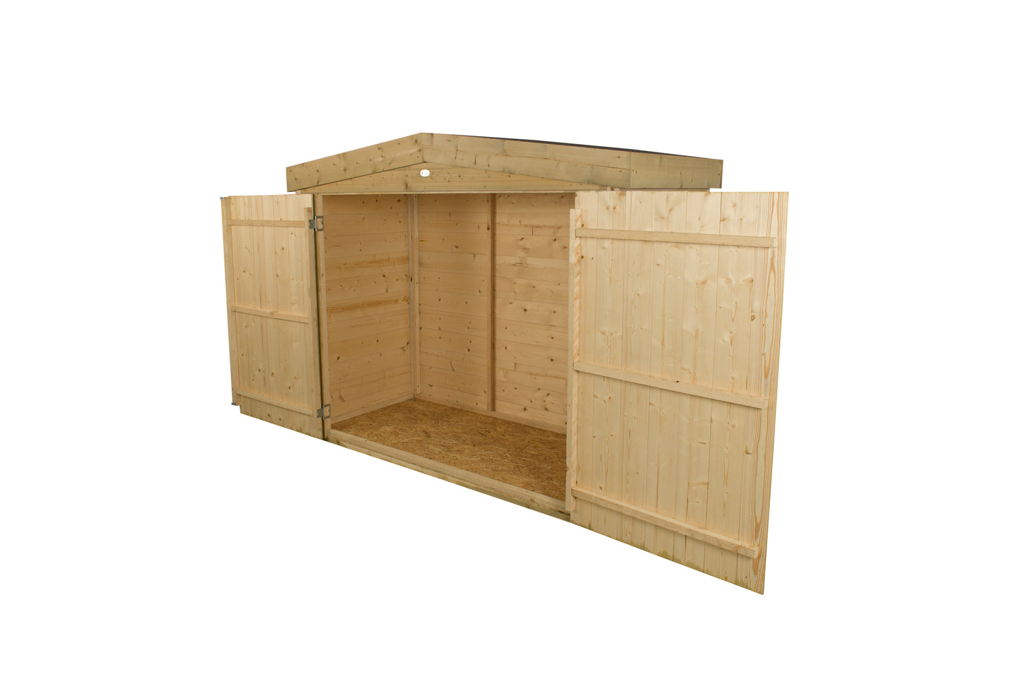 Forest Garden Shiplap Apex Large Outdoor Store - Pressure Treated