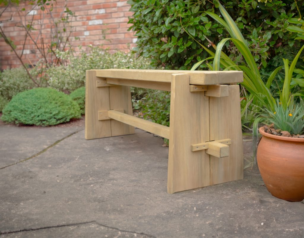 Forest Garden Sleeper Pew Bench