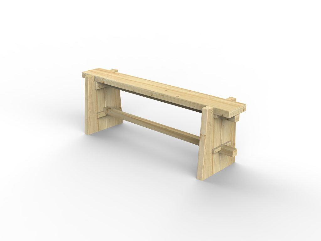 Forest Garden Sleeper Pew Bench