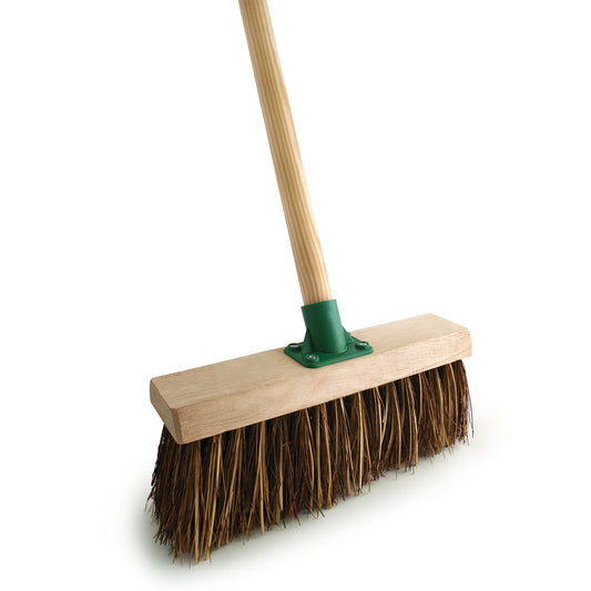 Flat Top Bassine Broom 13" with 4ft 6" Handle