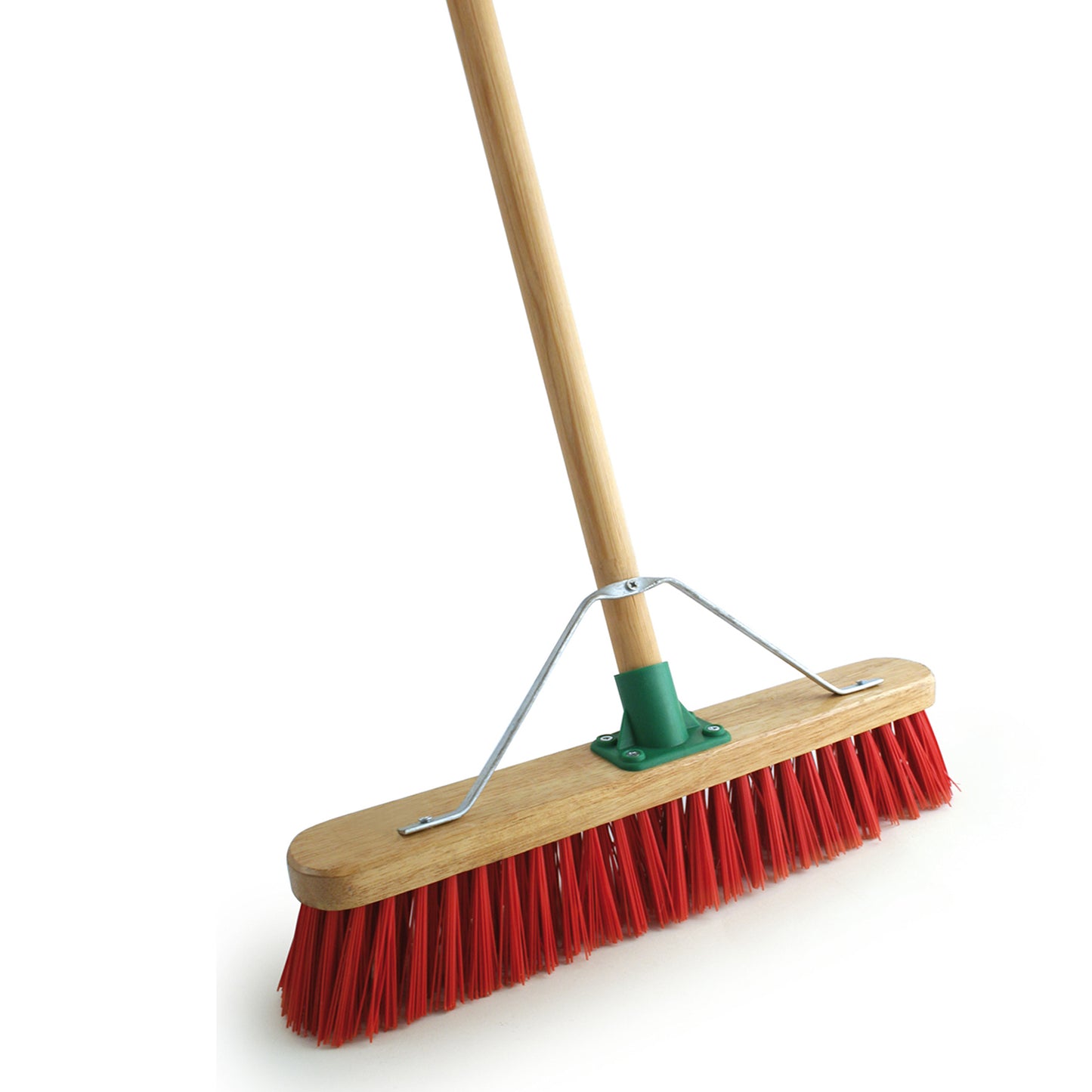 Varnished PVC Broom with 4ft 6" Handle