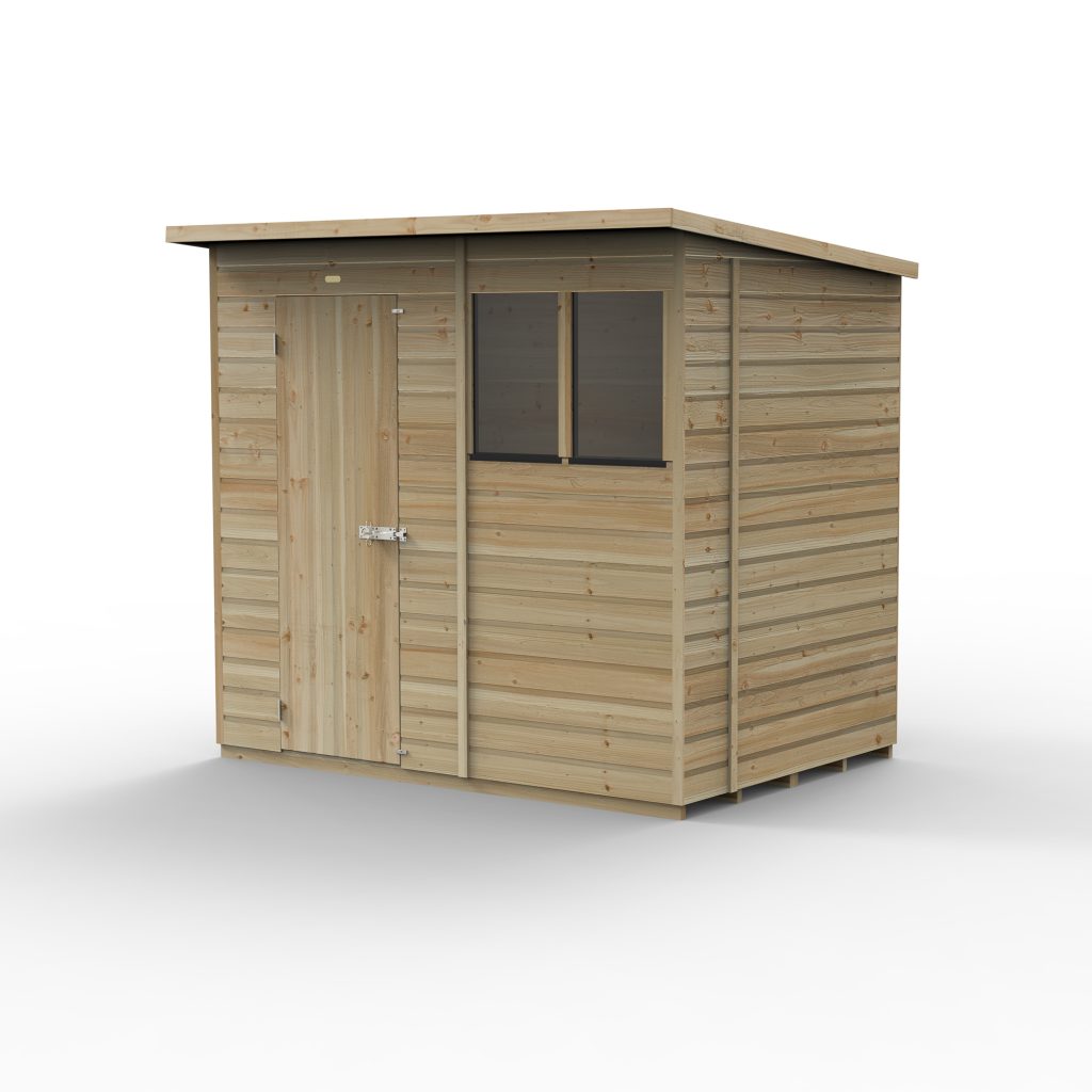 Forest Garden Beckwood 7x5 Pent Shed - 2 Windows