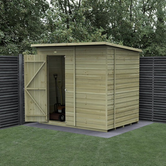 Forest Garden Beckwood 7x5 Pent Shed - No Windows