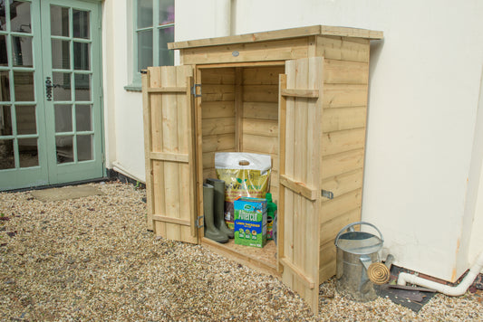 Forest Garden Shiplap Pent Garden Store - Pressure Treated