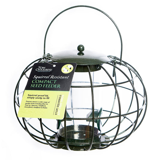 Tom Chambers Compact Squirrel Resistant Seed Feeder
