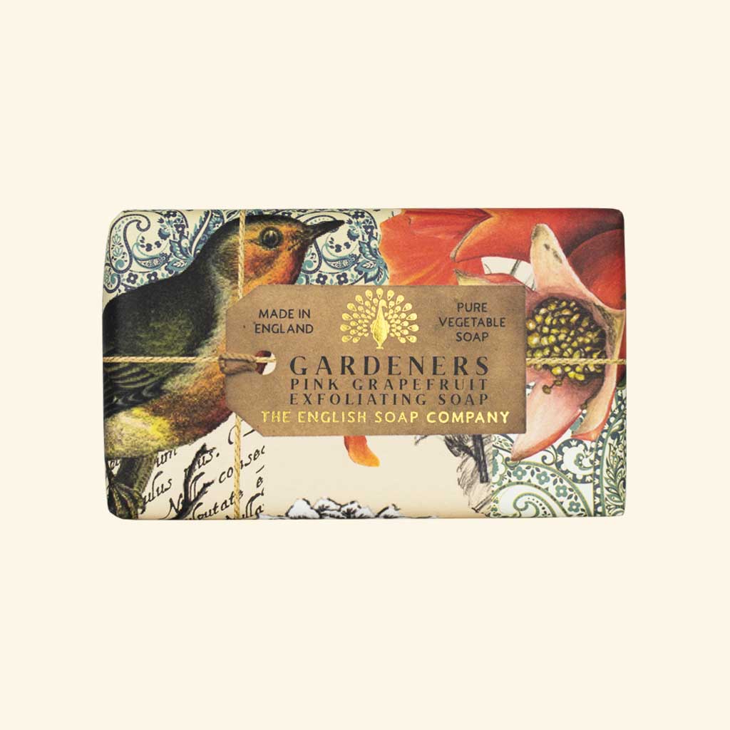 English Soap Company Anniversary Gardeners Exfoliating Soap