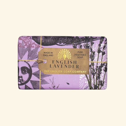 English Soap Company Anniversary English Lavender Soap Bar