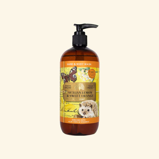 English Soap Company Anniversary Sicilian Lemon & Sweet Orange Hand & Body Wash