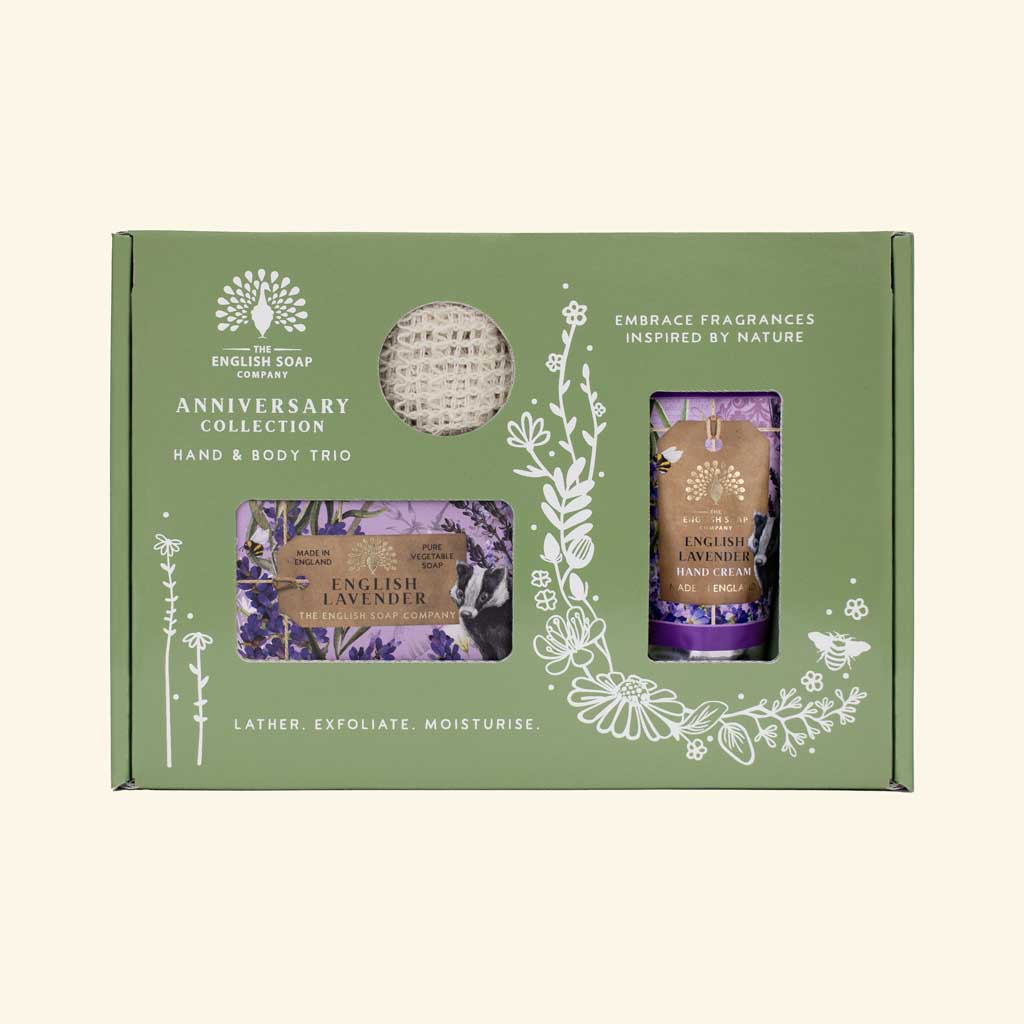 ESC Anniversary Trio Hand & Body English Lavender Gift Set
