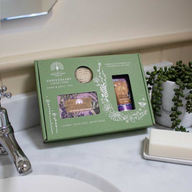 ESC Anniversary Trio Hand & Body English Lavender Gift Set