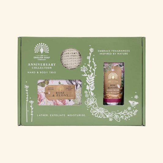 ESC Anniversary Trio Hand & Body Rose & Peony Gift Set
