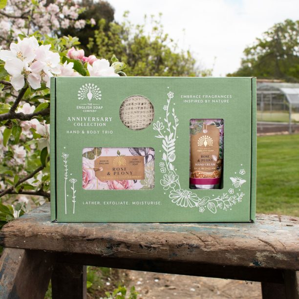 ESC Anniversary Trio Hand & Body Rose & Peony Gift Set