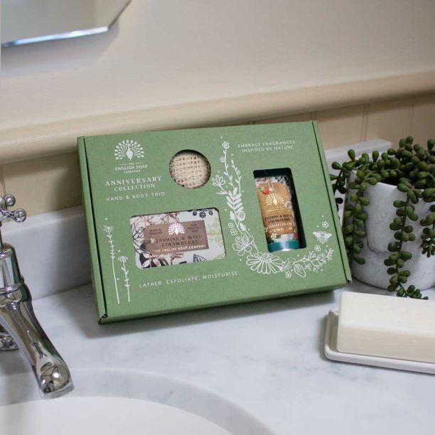 ESC Anniversary Trio Hand & Body Jasmine & Wild Strawberry Gift Set