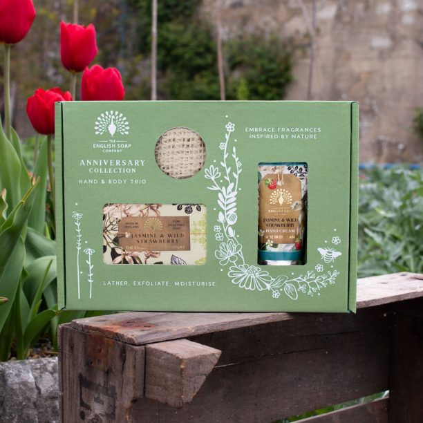 ESC Anniversary Trio Hand & Body Jasmine & Wild Strawberry Gift Set