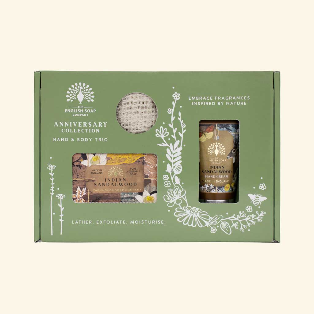 ESC Anniversary Trio Hand & Body Indian Sandalwood Gift Set