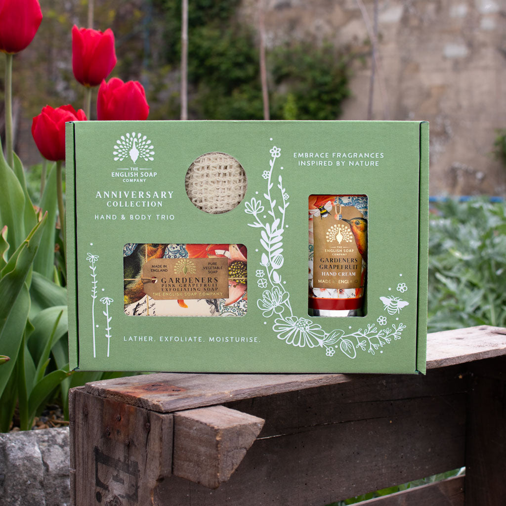 ESC Anniversary Trio Hand & Body Gardeners Grapefruit Gift Set