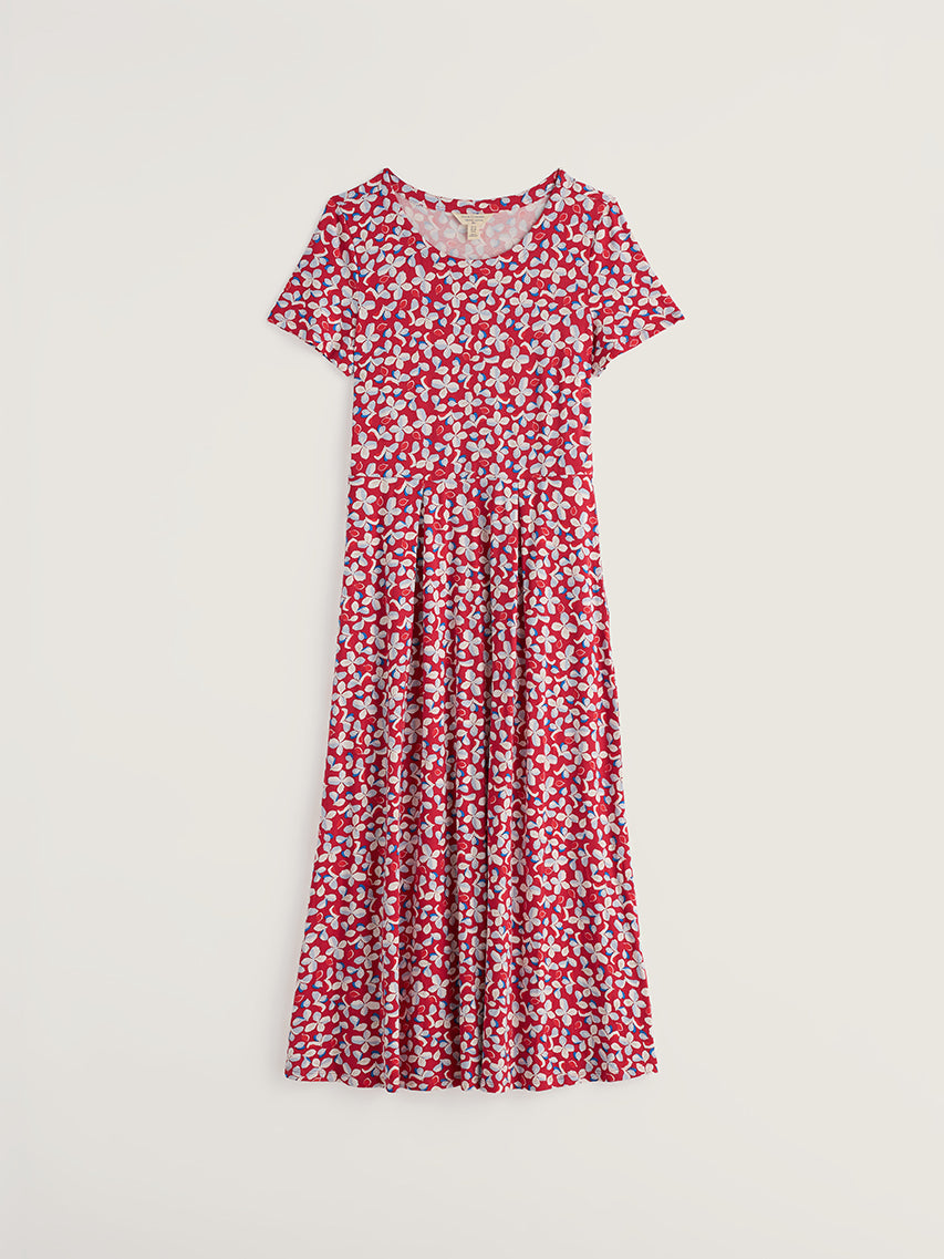 Seasalt Veronica Short-Sleeve Midi Dress
