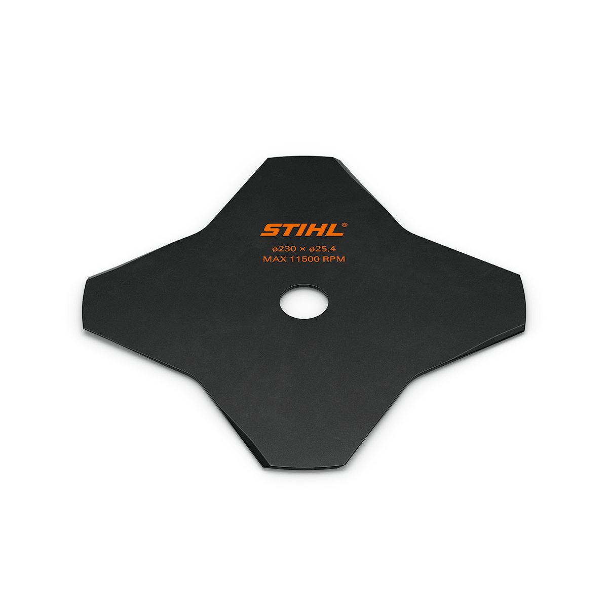 STIHL GrassCut 230-4 four-tooth steel grass cutting blade for professional brushcutters