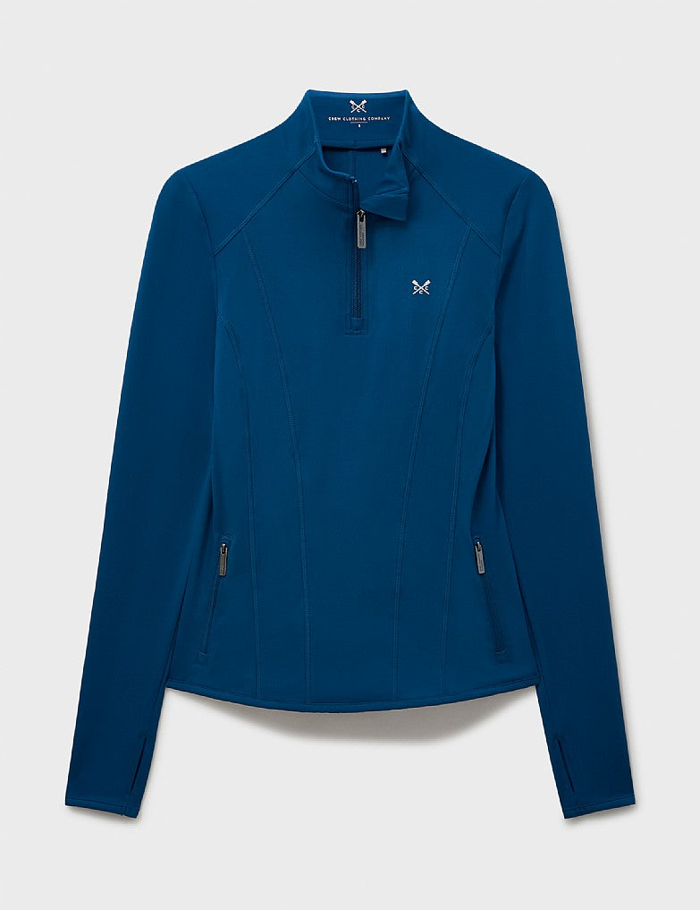 Crew Clothing Activewear Half-Zip Top