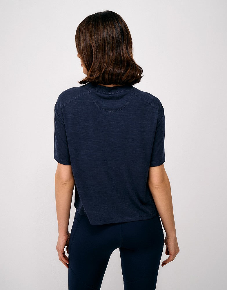 Crew Clothing Slub Rayon T-Shirt