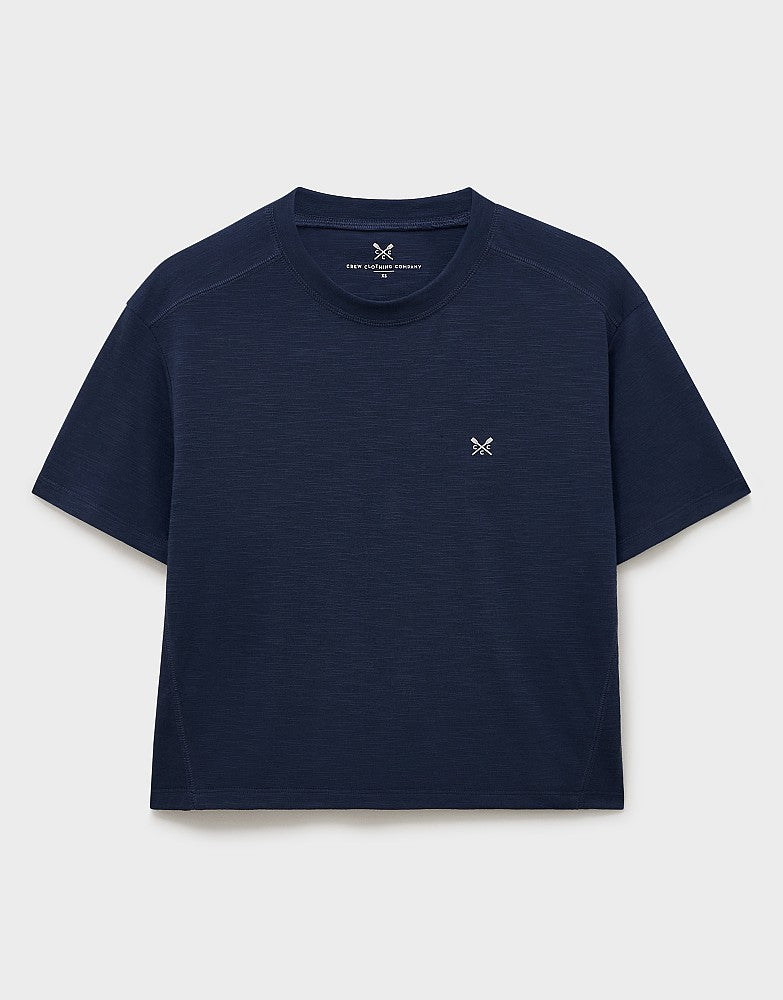 Crew Clothing Slub Rayon T-Shirt