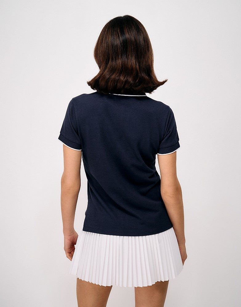 Crew Clothing Pique Modal Stretch Polo Shirt