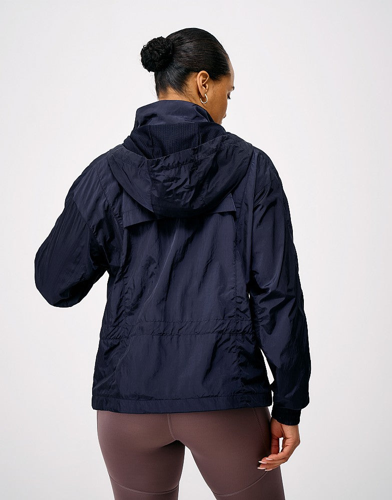 Crew Clothing Hooded Windbreaker Jacket