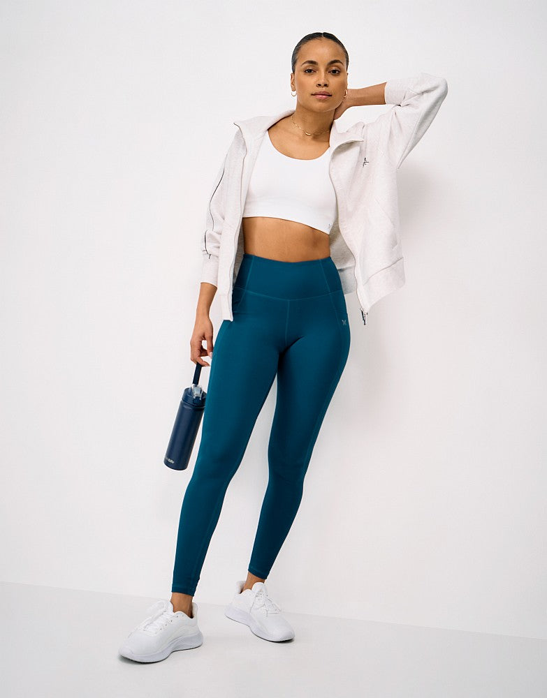 Crew Clothing High Waisted Full Length Pocket Leggings