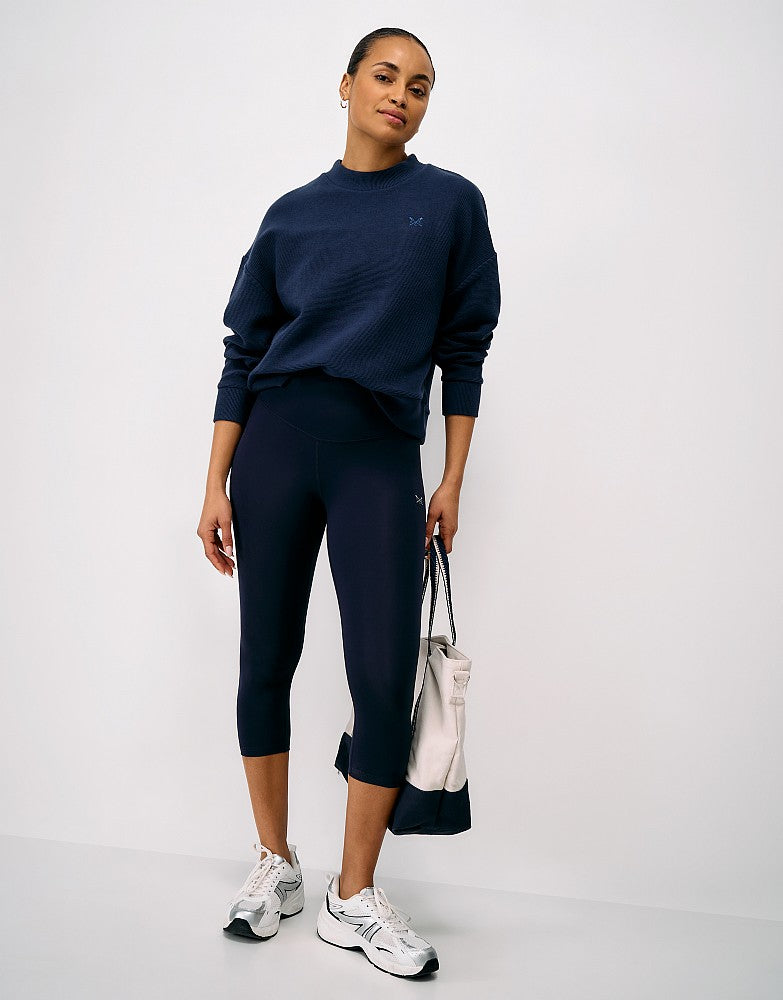 Crew Clothing High Waisted Capri Leggings
