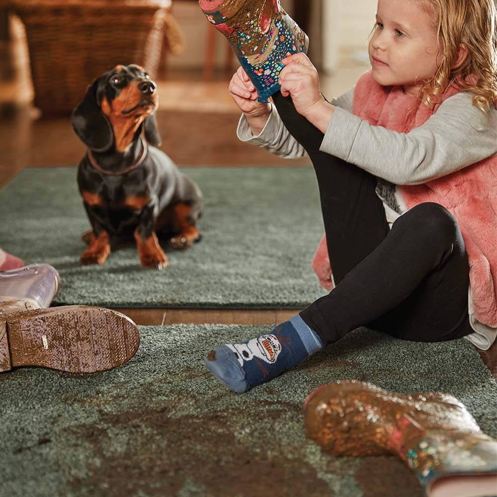 HugRug Plain Fleck Doormat 50x75cm