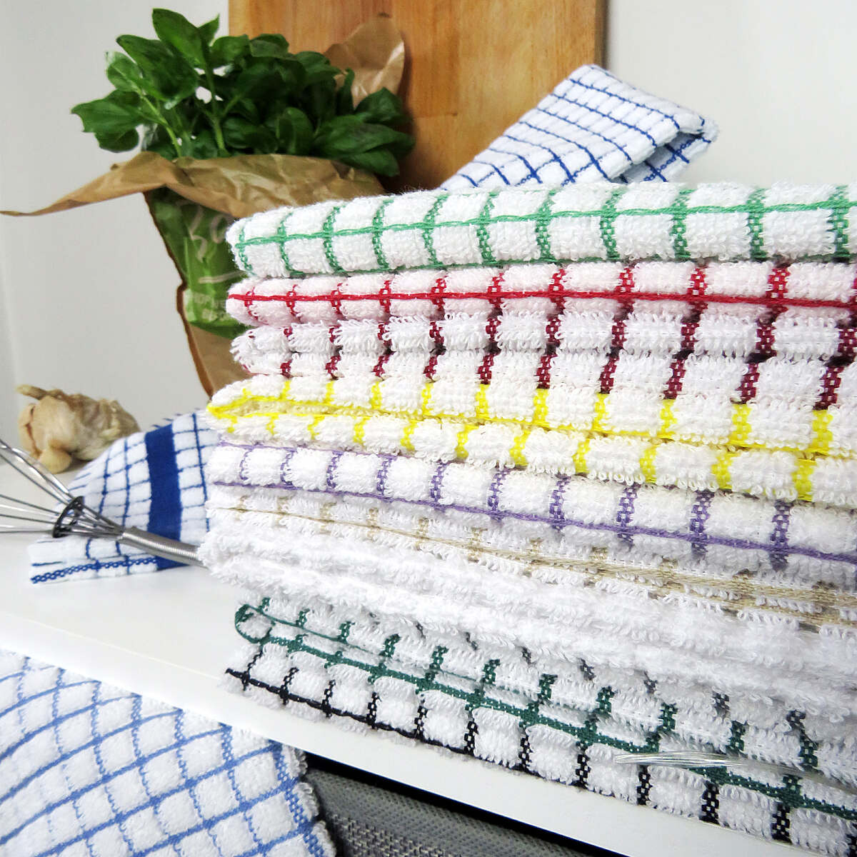 Samuel Lamont Poli-Dri Tea Towel Cornflower