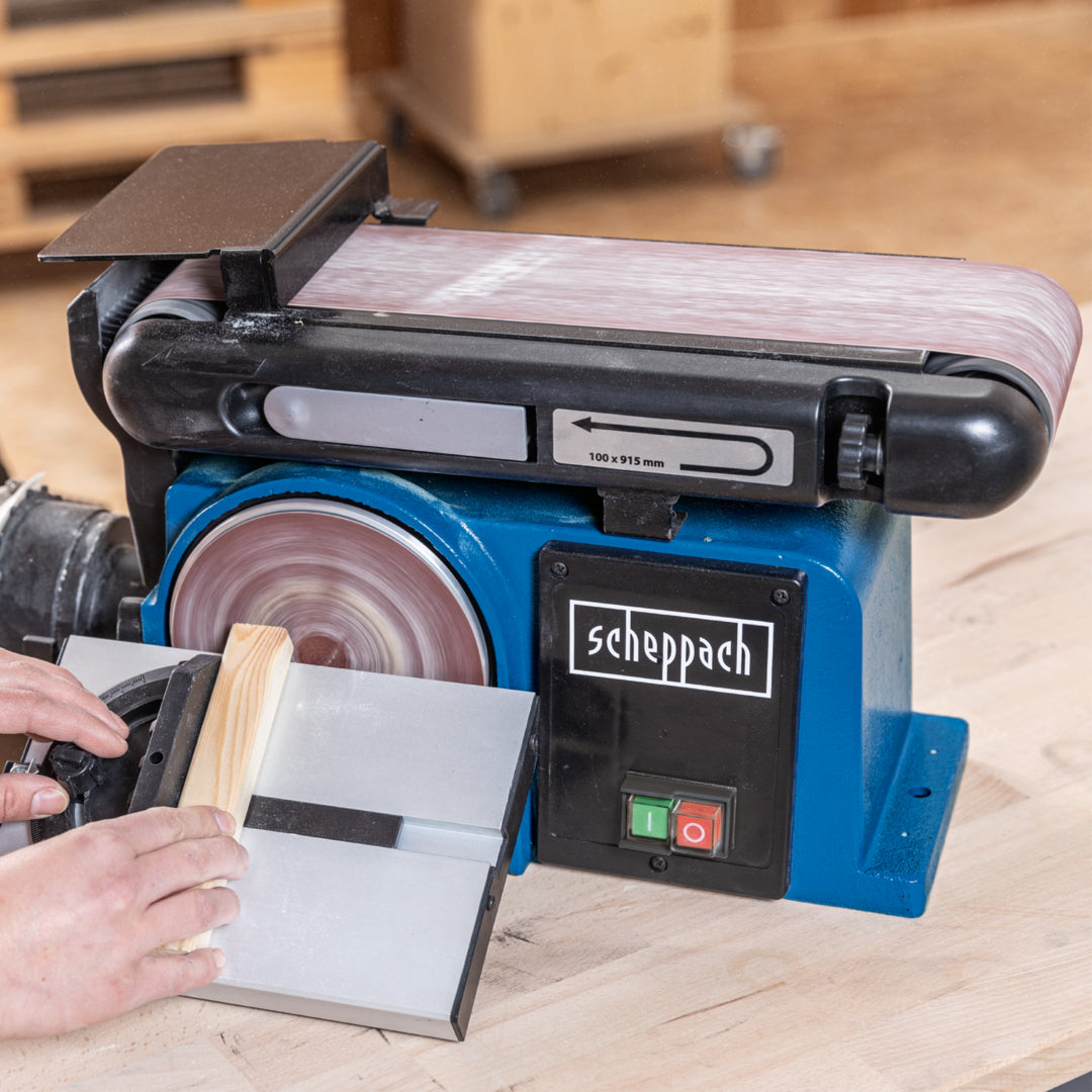 Scheppach BTS800 2-in-1 Belt & Disc Sander 370W