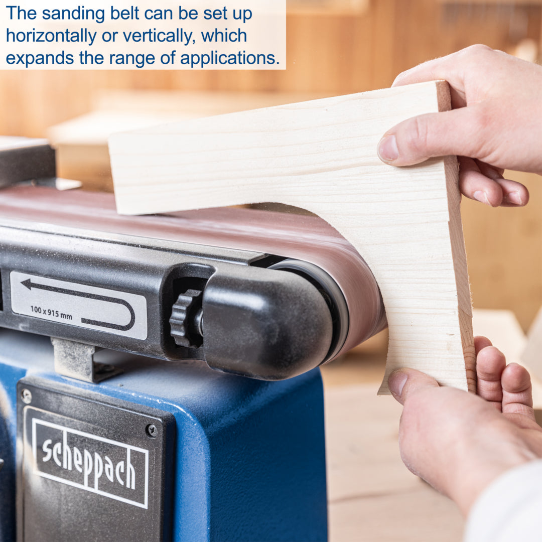 Scheppach BTS800 2-in-1 Belt & Disc Sander 370W
