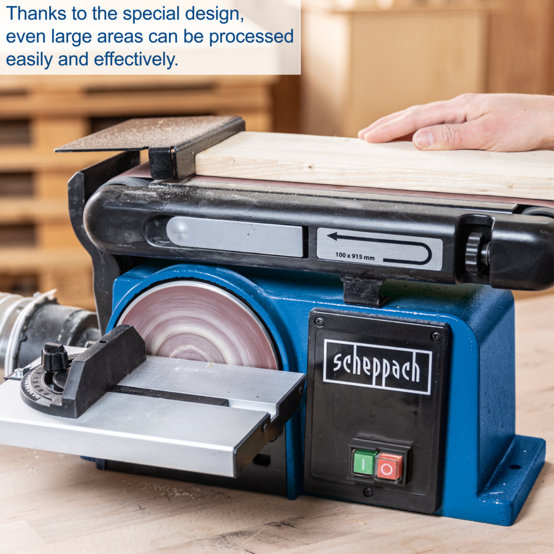 Scheppach BTS800 2-in-1 Belt & Disc Sander 370W