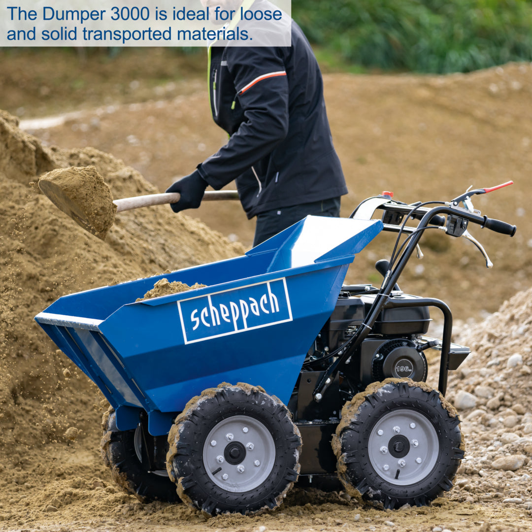 Scheppach DP3000 AWD Petrol Dumper