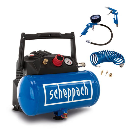Scheppach HC06 Air Compressor 6L 8 Bar