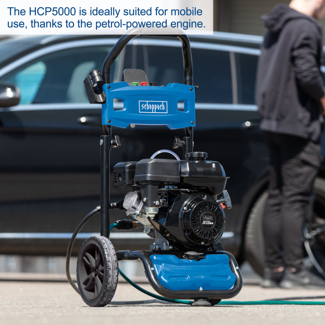 Scheppach HCP5000 Petrol Pressure Washer 254 Bar 590 L/h