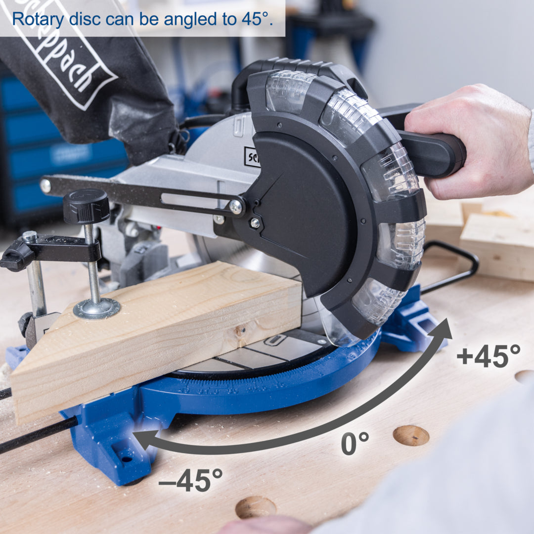 Scheppach HM210L 8" Compound Mitre Saw 1500W