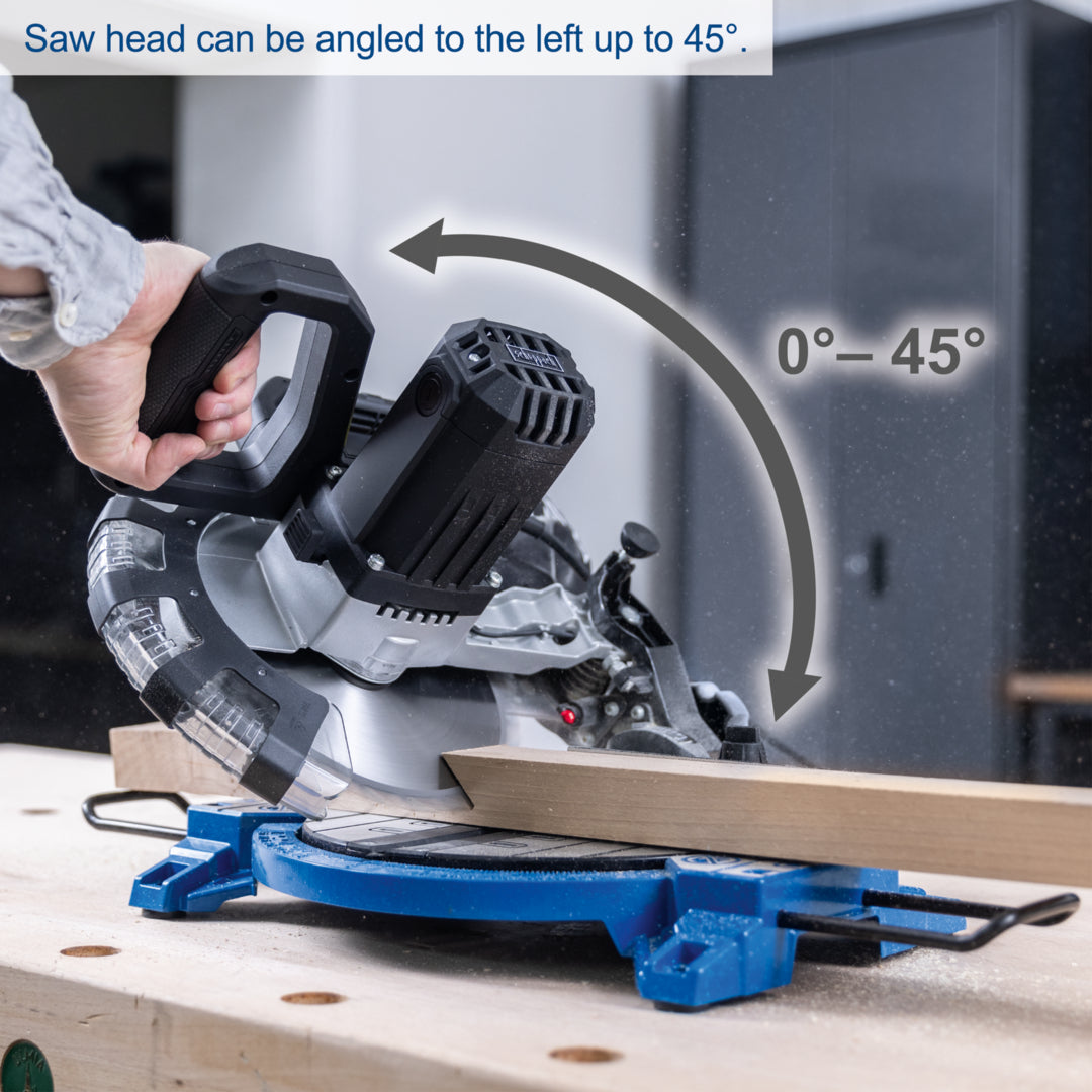 Scheppach HM210L 8" Compound Mitre Saw 1500W