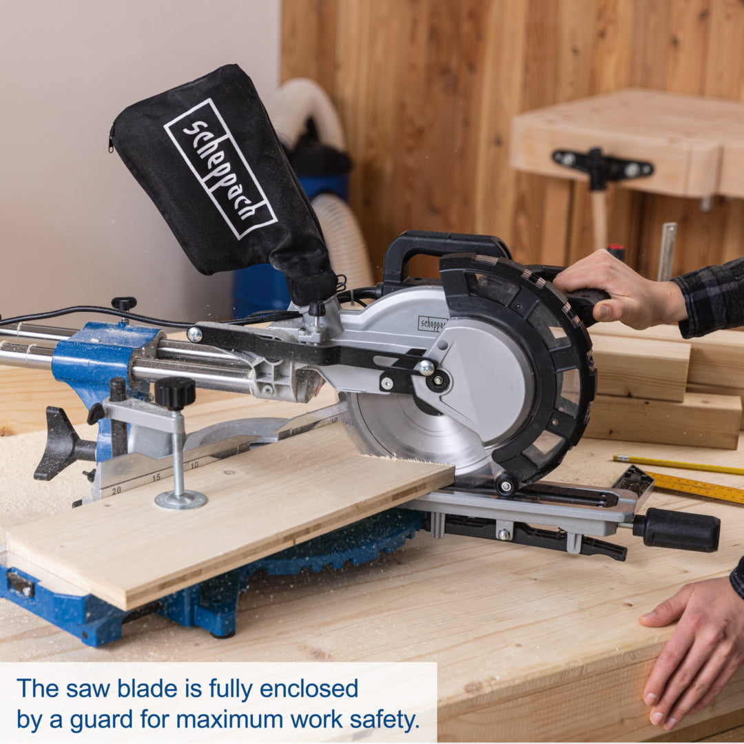 Scheppach HM216 8” Sliding Mitre Saw 2000W