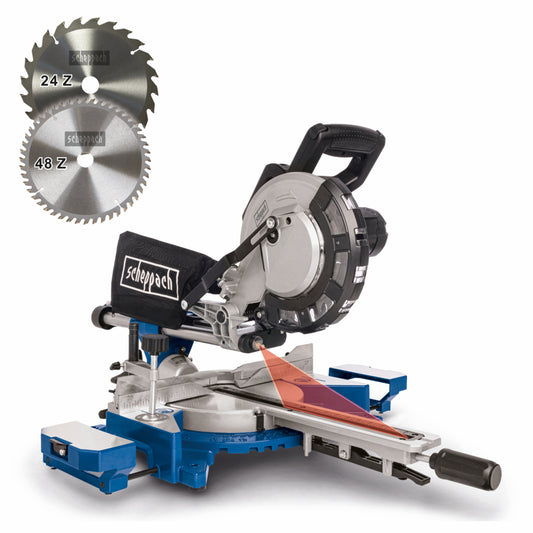 Scheppach HM216 8” Sliding Mitre Saw 2000W