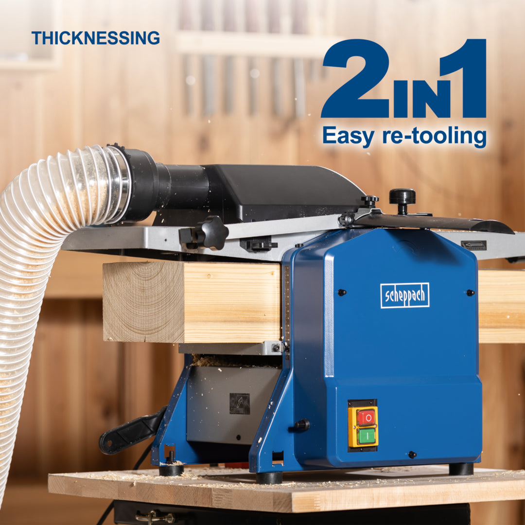 Scheppach HMS850 Planer Thicknesser 1250W