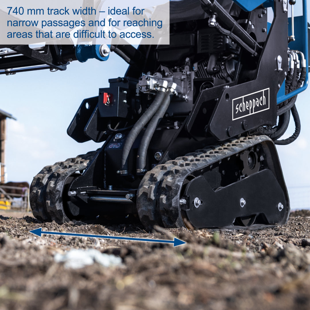 Scheppach MKL730 Petrol Skid Steer Loader