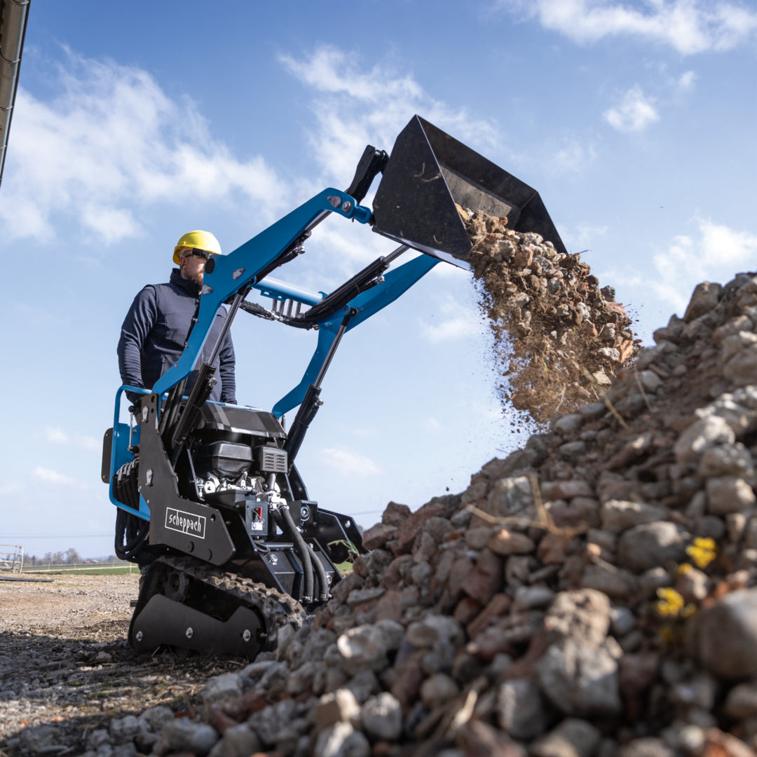 Scheppach MKL730 Petrol Skid Steer Loader