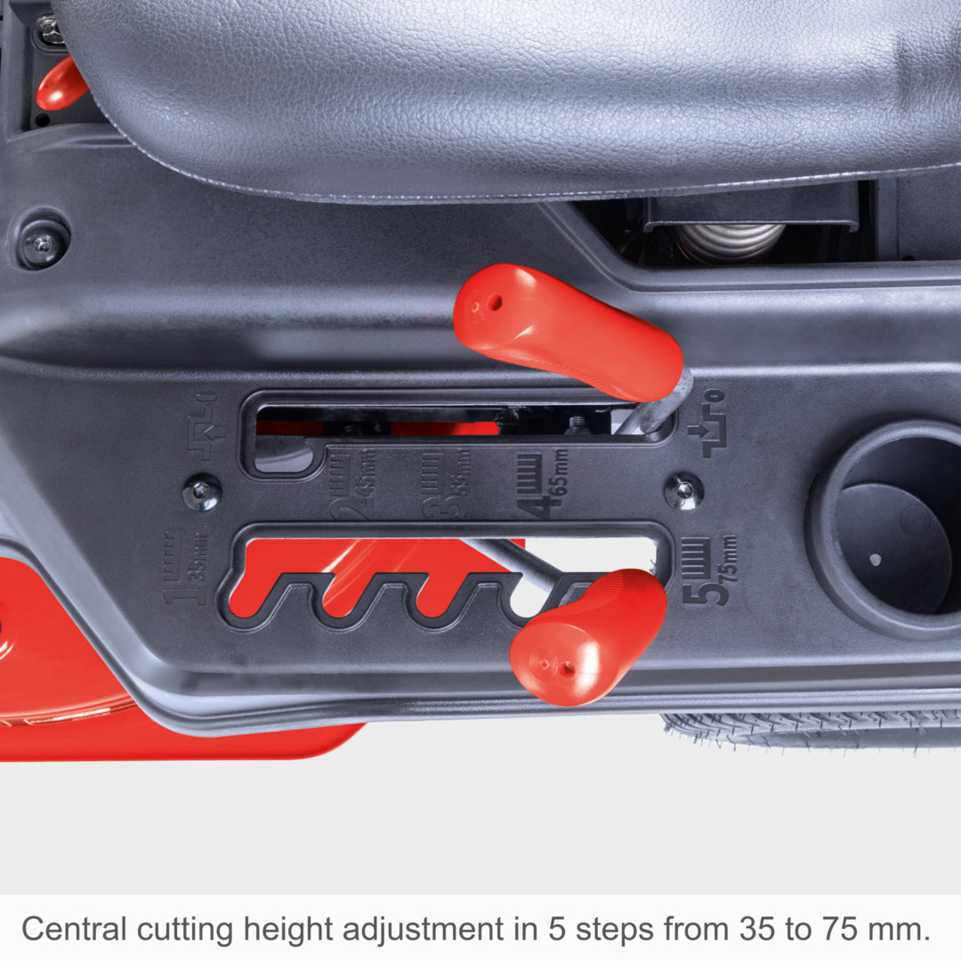 Scheppach MR230-61 Petrol Ride-On Lawn Mower 61cm
