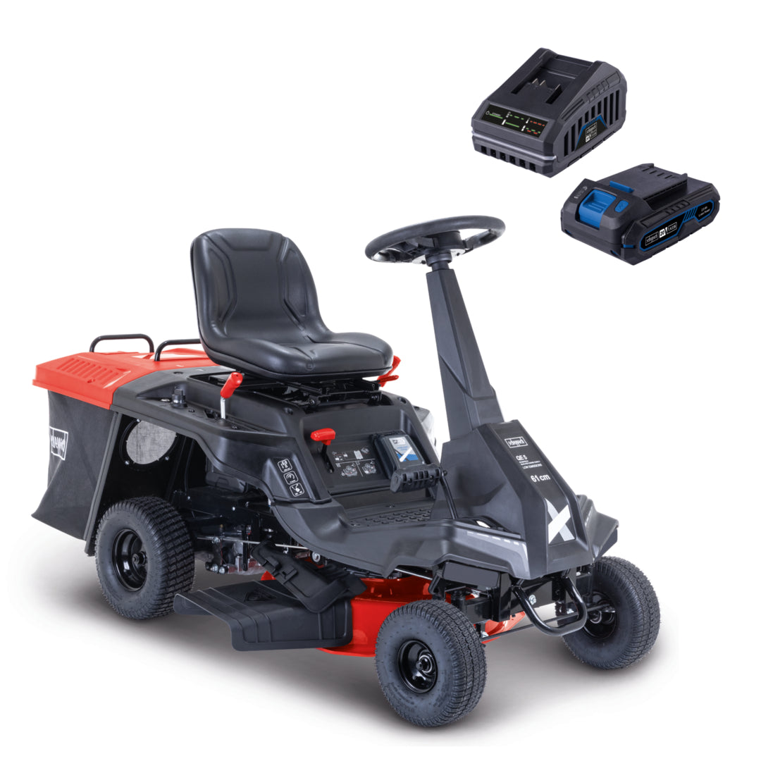 Scheppach MR230-61 Petrol Ride-On Lawn Mower 61cm
