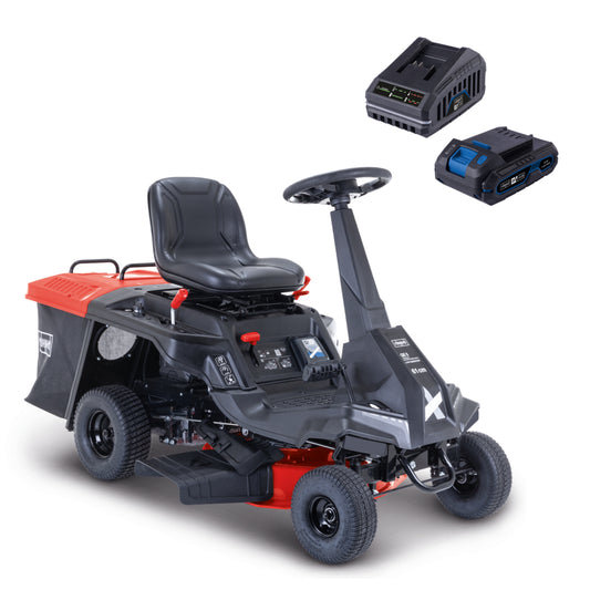 Scheppach MR230-61 Petrol Ride-On Lawn Mower 61cm